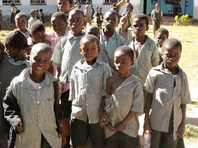 Children at Cedric School