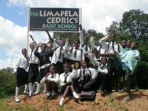 Children at Limapela Cedric’s School